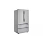 23 cu. ft. french door counter-depth refrigerator left side angle view