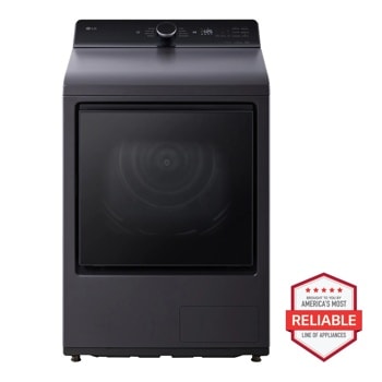 LG DLHC8402B Dryer Brought to You by Americas Most Reliable Line of Appliances - Front View