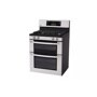 6.1 cu. ft. Capacity Gas Double Oven Range with 4 Sealed Gas Burners