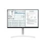 27HJ712C-W Product Gallery Image Front view with infill and stand