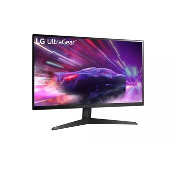 Left side view of the 27 Inch LG UltraGear (27GQ50F-B) gaming monitor with 165Hz refresh rate and 1ms (GtG) response time