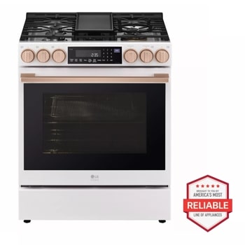 LG STUDIO 6.3 cu. ft. InstaView® Gas Slide-in Range with ProBake Convection® and Air Fry