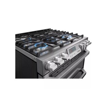 LG SIGNATURE 7.3 cu.ft. Smart wi-fi Enabled Dual Fuel Double Oven Range with ProBake Convection®