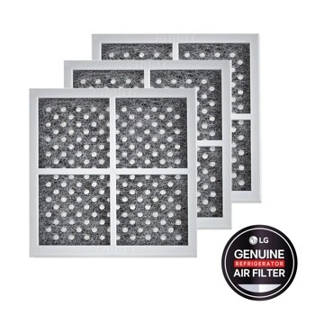 Refrigerator Air Filter Product Image 3 pack