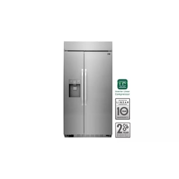 LG Studio - Ultra-Large Capacity Side-By-Side Refrigerator with Ice & Water Dispenser