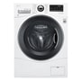LG WM3488HW Front Load Washer with Direct Drive and TrueBalance - Front View