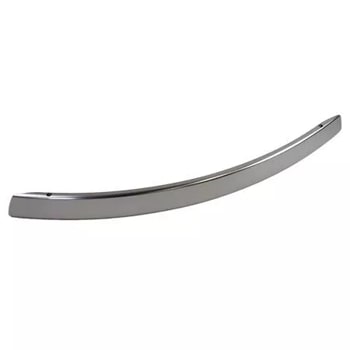 Front view of the Replacement Refrigerator Freezer Door Handle - AED37133117. 1