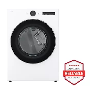 7.4 cu. ft. Ultra Large Capacity Smart Front Load Electric Energy Star Dryer with Sensor Dry & Steam Technology