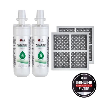 LT700P and LT120F Water Filter and Air Filter Bundle 2 pack