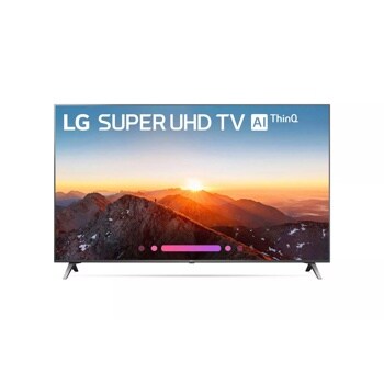 SK8000AUB 4K HDR Smart LED SUPER UHD TV w/ AI ThinQ® - 55" Class (54.6" Diag)