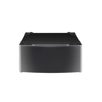 Laundry Pedestal – Black Stainless Steel