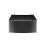 Laundry Pedestal – Black Stainless Steel