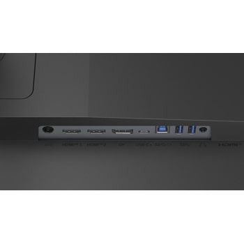 LG 27G640A-B 27 Monitor – Back View with Ports