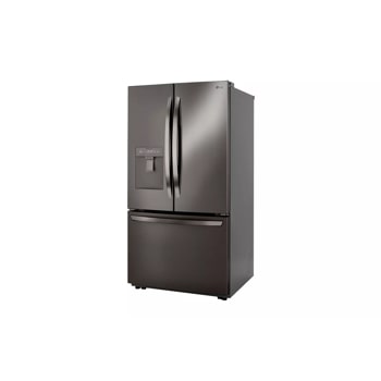 29 cu. ft. french door refrigerator right side angle view