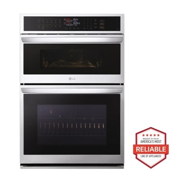 1.7/4.7 cu. ft. Smart Combination Wall Oven with Convection and Air Fry
