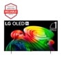 65-Inch LG OLED AI 4K OLED TV OLED65B6GUA with Americas Most Reliable Line of TVs and Worlds No. 1 OLED TV for 13 Years badges - Front View