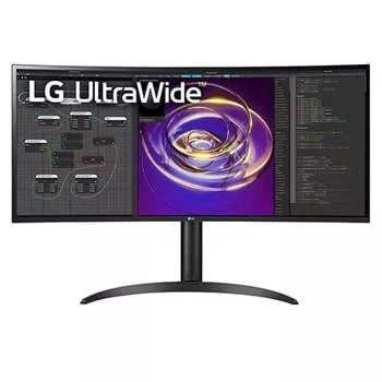 LG 35'' Curved UltraWide QHD HDR Monitor with USB Type-C (35WN75C