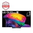 77-Inch LG OLED evo AI 4K OLED TV OLED77C6HUP with Americas Most Reliable Line of TVs and Worlds No. 1 OLED TV for 13 Years badges - Front View