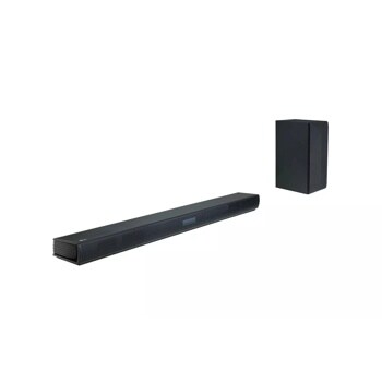 LG SLM3D 2.1 Channel 300W Sound Bar with Wireless Subwoofer and Bluetooth® Connectivity