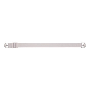 LG TV accessory white fabric strap with adjustable buckle and mounting clips