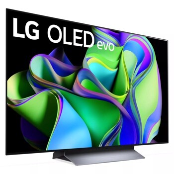 LG 48 Inch Class C3 Series OLED evo 4K UHD Smart webOS 23 w/ ThinQ AI TV
