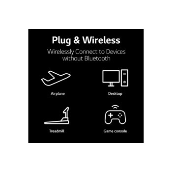 LG TONE Free FP9 - Plug and Wireless True Wireless Bluetooth UVnano Earbuds