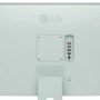 Back view of the 32 Inch LG MyView (32SR50F-G) Green Smart Monitor with FHD resolution and webOS