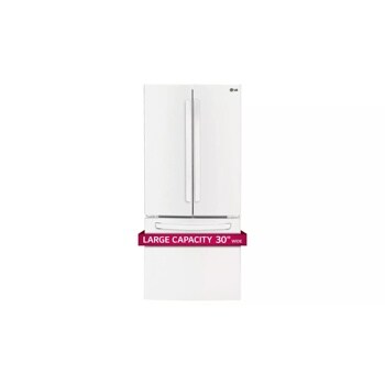 22 cu. ft. Large Capacity 30" Wide 3-Door French Door Refrigerator