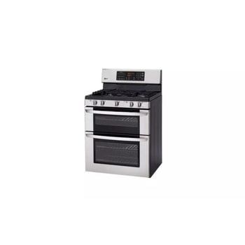 6.1 cu. ft. Capacity Gas Double Oven Range