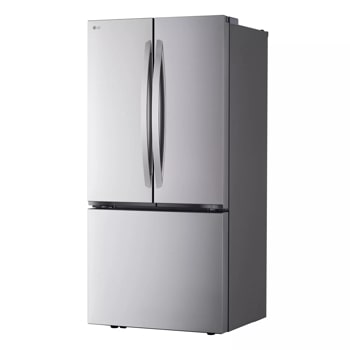 21 cu. ft. french door counter-depth refrigerator right side angle view