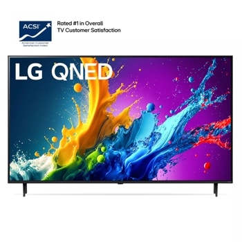 LG 55 Inch Class QNED80T Series 4K QNED TV with webOS 24