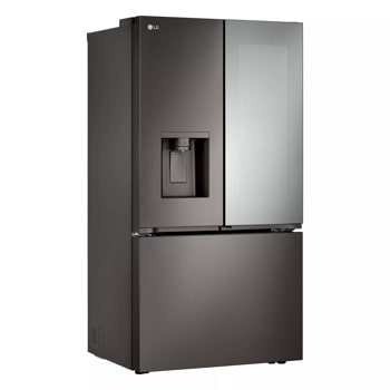 31 cu. ft. standard depth french door refrigerator left side angle view
