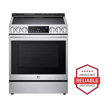 LG STUDIO 6.3 cu. ft. InstaView® Electric Slide-in Range with ProBake Convection® and Air Fry