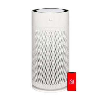 LG AS351GW30 Air Purifier with smartphone app control - Front View