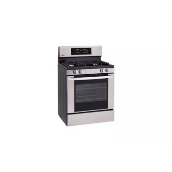 5.4 cu. ft. Capacity Gas Single Oven Range with 4 Burners