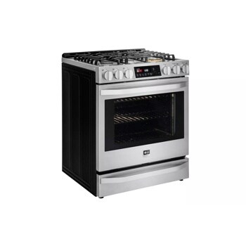 LG STUDIO 6.3 cu. ft. Smart wi-fi Enabled Gas Slide-in Range with ProBake Convection®