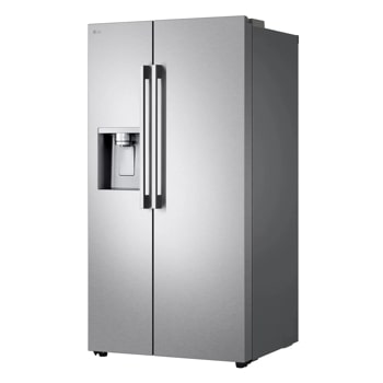 27 cu. ft. Smart Side-by-Side Refrigerator with Smooth Touch Ice & Water Dispenser