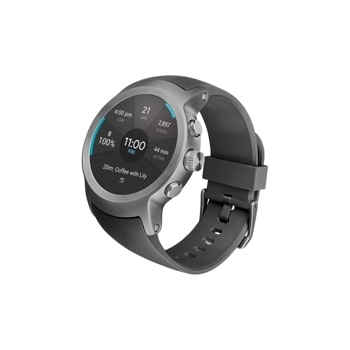 Lg watch sport titan silver deals