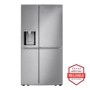 27 cu. ft. 36-inch Wide Side-by-Side Refrigerator - Stainless Steel

