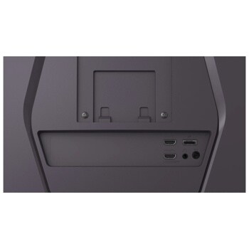 LG 27G640A-B 27 Monitor – Back View with Ports