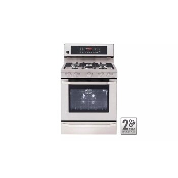 LG Studio - 5.4 cu. ft. Capacity Gas Single Oven Range with EvenJet™ Convection System