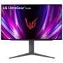 Front view of 27 Inch LG UltraGear™ OLED Gaming Monitor(27GS93QE-B) with 240Hz refresh rate.