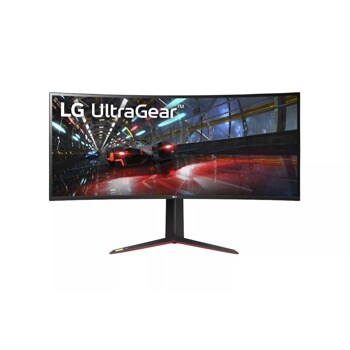 Front view of the 38 Inch LG UltraGear (38GN950-B) with 144Hz refresh rate and 1ms (GtG) response time