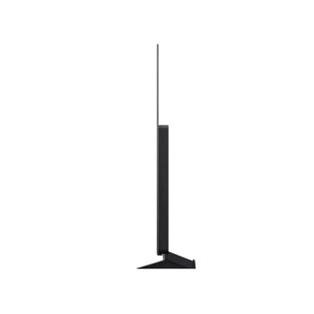 65-Inch LG 4K OLED TV OLED65C6AUA - Side Profile showing ultra-thin design with black stand base