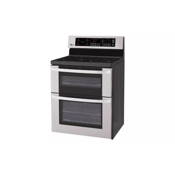 6.7 cu. ft. Capacity Electric Double Oven Range with a Tall Upper Oven and IntuiTouch™ Controls
