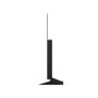 48-inch LG OLED48C6PUA 4K OLED TV side profile with stand Front View