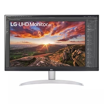 LG 27MU88-W: 27” class (27” diagonal) Ultra HD 4K Monitor