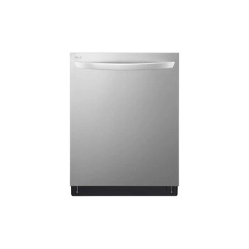 Front view of the Top Control Smart wi-fi Enabled Dishwasher with QuadWash™ - LDT5678SS. 