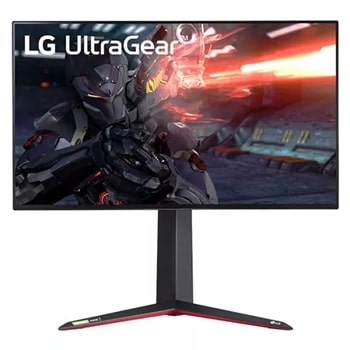 LG 27GN950-B 27 inch 4k 144hz Gaming Monitor front view

