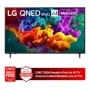 55-Inch LG QNED evo AI 4K TV 55QNED84BUA with colorful display showing AI and Mini LED badges CNET 2026 People's Pick for #1 TV Brand America's Most Reliable Line of TVs - Front View